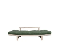 Karup Design Beat Bäddsoffa Natur/Olive Green 200cm
