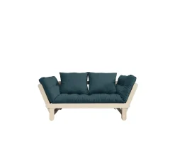Karup Design Beat Bäddsoffa Natur/Petrol Blue 200cm