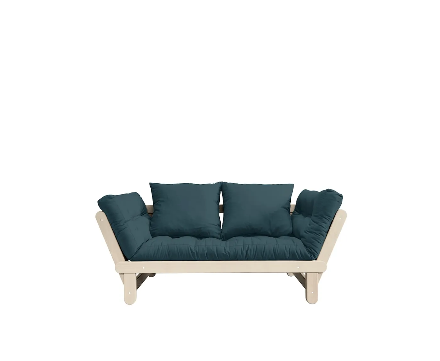 Karup Design Beat Bäddsoffa Natur/Petrol Blue 200cm