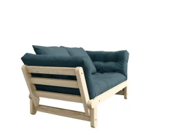 Karup Design Beat Bäddsoffa Natur/Petrol Blue 200cm