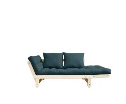 Karup Design Beat Bäddsoffa Natur/Petrol Blue 200cm