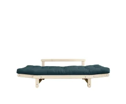 Karup Design Beat Bäddsoffa Natur/Petrol Blue 200cm