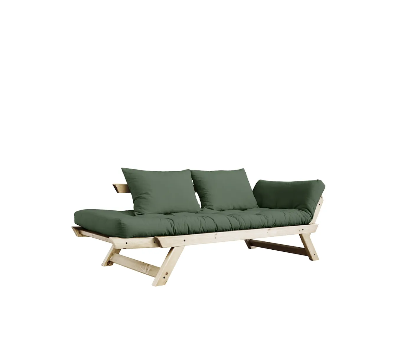 Karup Design Bebop Dagbädd Natur/Olive Green 174cm