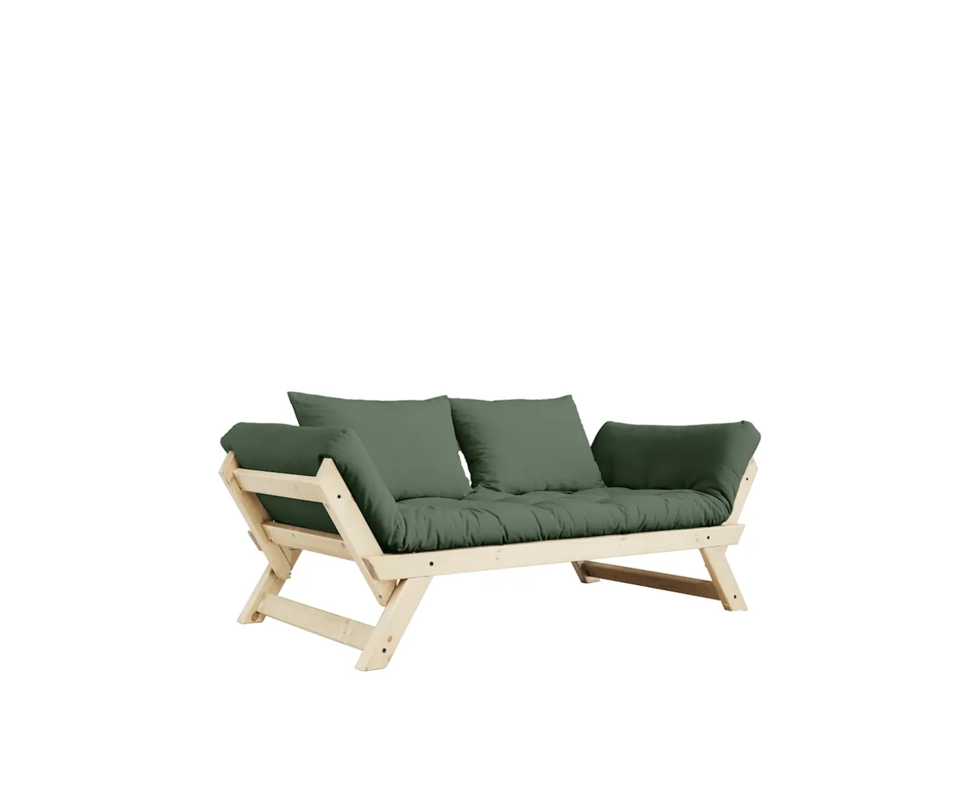 Karup Design Bebop Dagbädd Natur/Olive Green 174cm