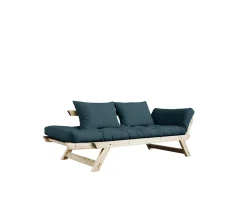Karup Design Bebop Dagbädd Natur/Petrol Blue 174cm