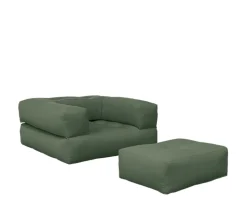 Karup Design Cube Fåtölj Olive Green