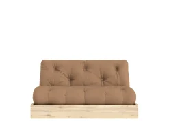 Karup Design Flip Bäddsoffa Raw ink madrass Mocca 140x200