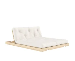 Karup Design Flip Bäddsoffa Raw ink madrass Natural 140x200