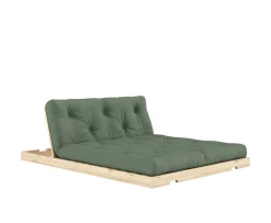 Karup Design Flip Bäddsoffa Raw ink madrass Olive Green 140x200