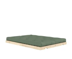 Karup Design Flip Bäddsoffa Raw ink madrass Olive Green 140x200