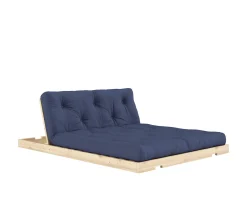 Karup Design Flip Bäddsoffa Raw ink madrass Petrol Blue 140x200