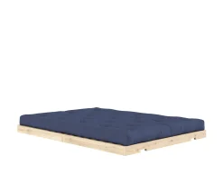 Karup Design Flip Bäddsoffa Raw ink madrass Petrol Blue 140x200