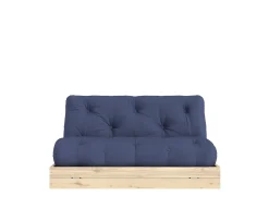 Karup Design Flip Bäddsoffa Raw ink madrass Petrol Blue 140x200