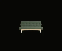Karup Design Folk Bäddsoffa Natur/Olive Green 190cm