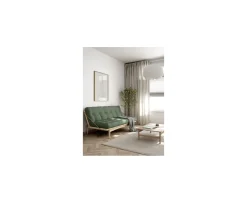Karup Design Folk Bäddsoffa Natur/Olive Green 190cm