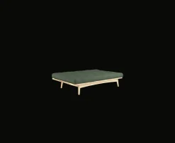 Karup Design Folk Bäddsoffa Natur/Olive Green 190cm