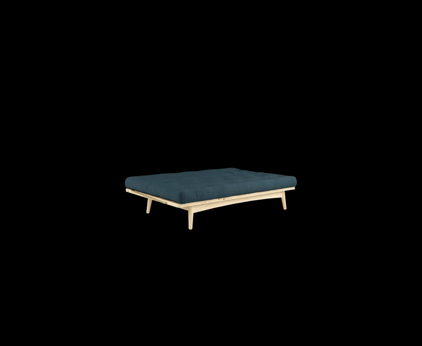 Karup Design Folk Bäddsoffa Natur/Petrol Blue 190cm