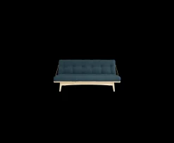 Karup Design Folk Bäddsoffa Natur/Petrol Blue 190cm