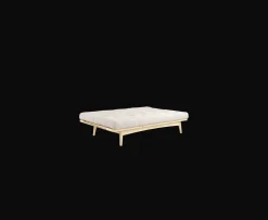 Karup Design Folk Bäddsoffa Natur/Petrol Blue 190cm