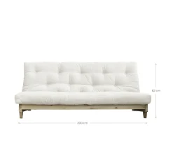 Karup Design Fresh Bäddsoffa Natur/Beige 200cm