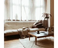 Karup Design Fresh Bäddsoffa Natur/Olive Green 200cm