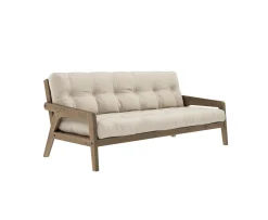 Karup Design Grab Bäddsoffa Brun/Beige 204cm