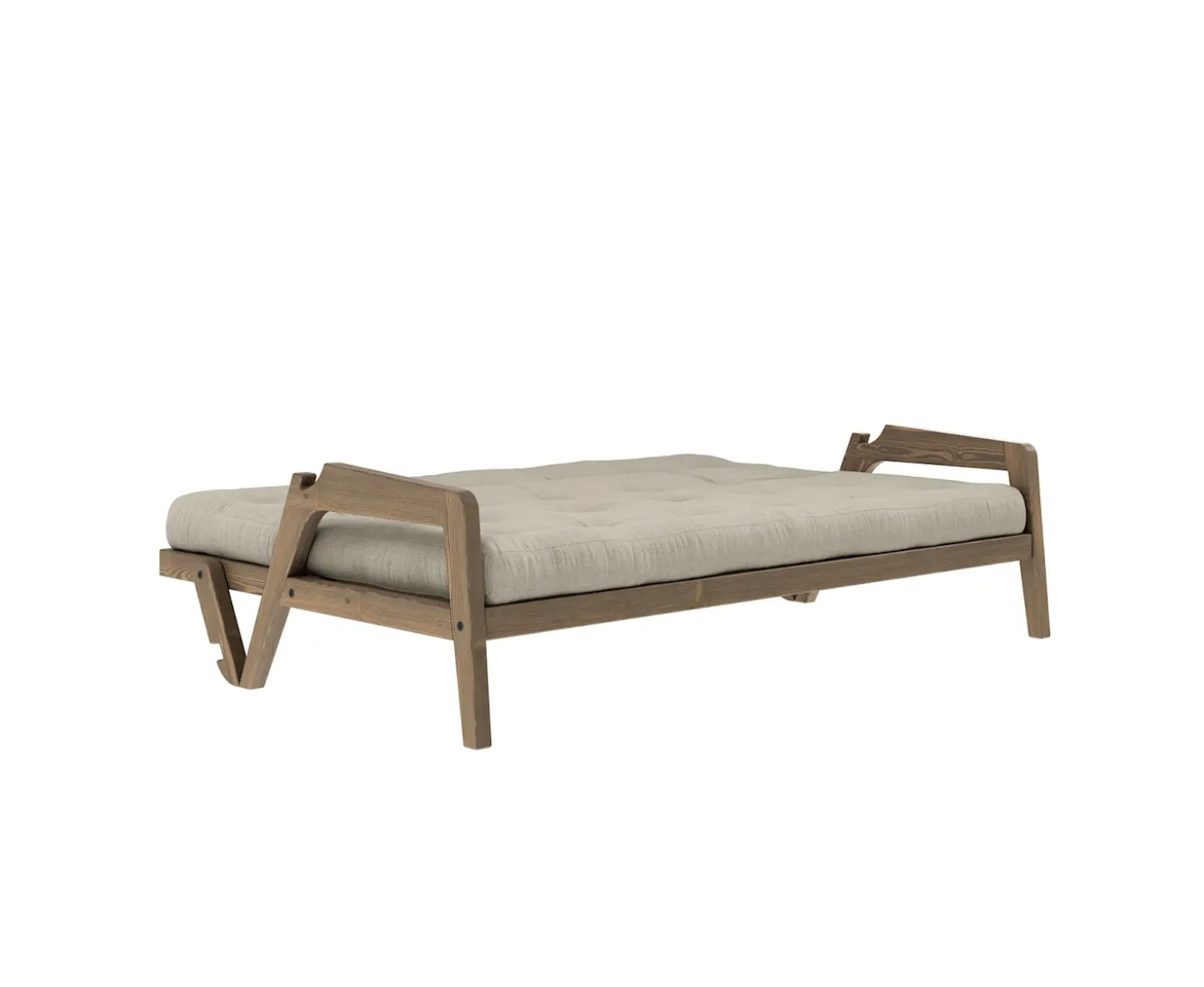 Karup Design Grab Bäddsoffa Brun/Linen 204cm