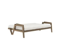 Karup Design Grab Bäddsoffa Brun/Natural 204cm