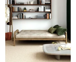 Karup Design Grab Bäddsoffa Brun/Olive Green 204cm