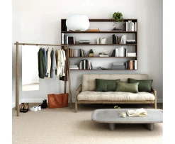 Karup Design Grab Bäddsoffa Brun/Olive Green 204cm