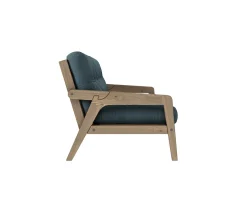 Karup Design Grab Bäddsoffa Brun/Petrol Blue 204cm