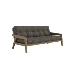 Karup Design Grab Bäddsoffa Carob Brown Lacquered/Mellow Brown 204cm