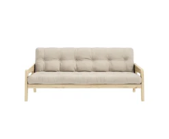 Karup Design Grab Bäddsoffa Natur/Beige 204cm