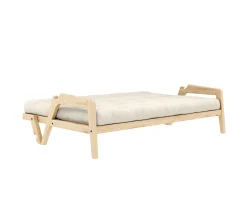 Karup Design Grab Bäddsoffa Natur/Linen 204cm