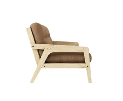Karup Design Grab Bäddsoffa Natur/Mocca 204cm