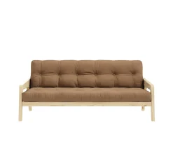 Karup Design Grab Bäddsoffa Natur/Mocca 204cm