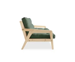 Karup Design Grab Bäddsoffa Natur/Olive Green 204cm