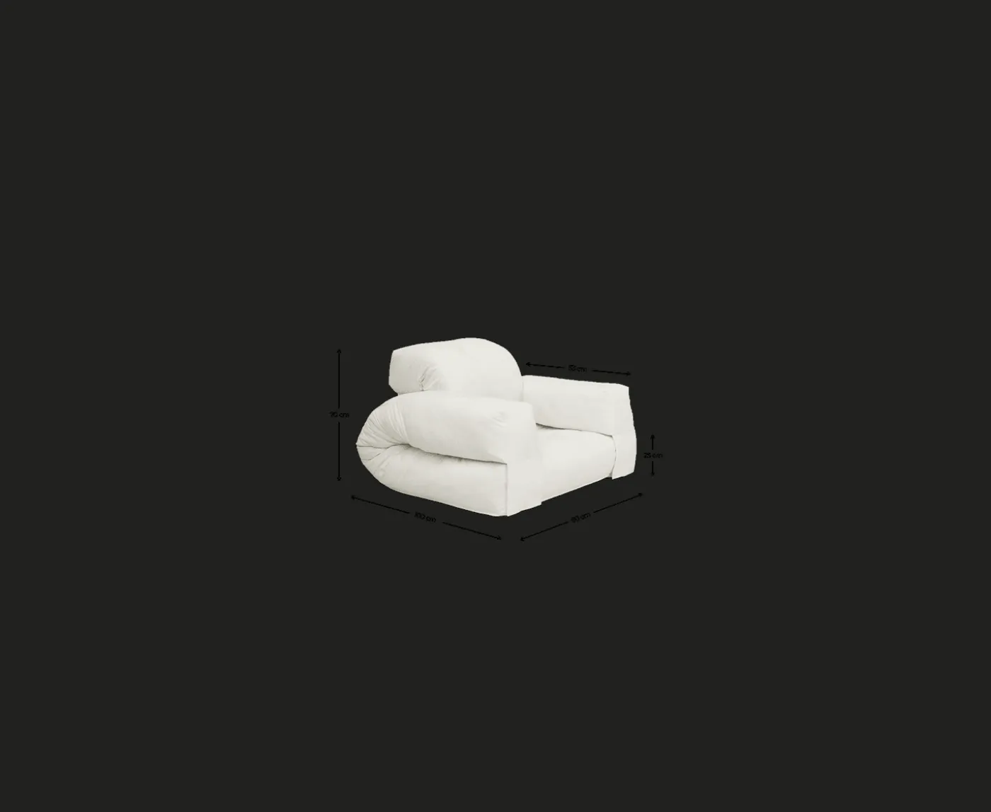 Karup Design Hippo Loungestol Beige