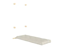 Karup Design Hooked Bäddfotölj Raw Soft Chalk 75x200
