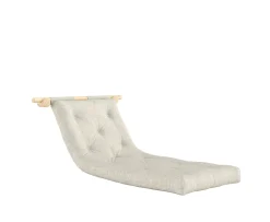 Karup Design Hooked Bäddfotölj Raw Soft Chalk 75x200