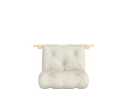 Karup Design Hooked Bäddfotölj Raw Soft Chalk 75x200