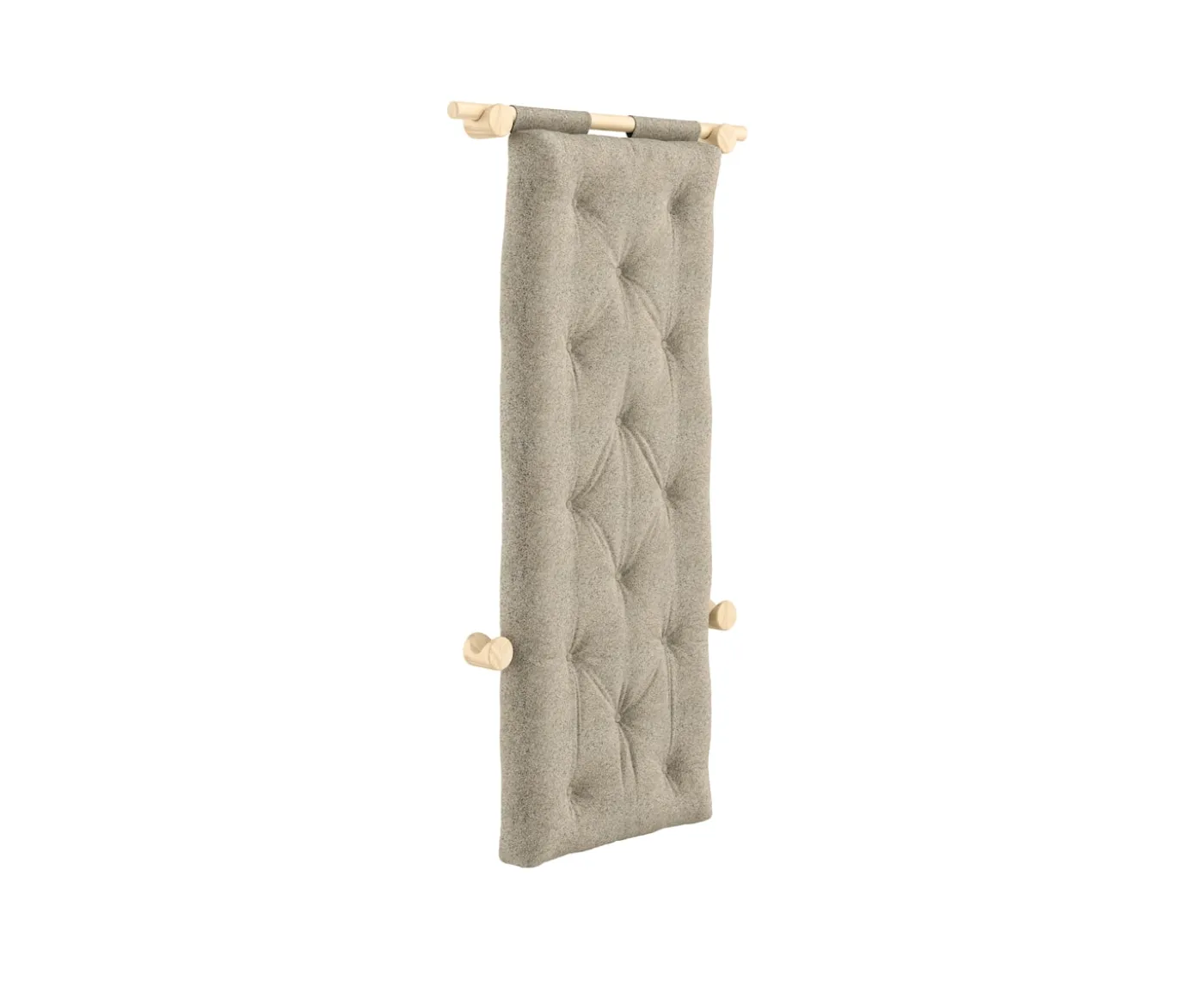 Karup Design Hooked Bäddfotölj Raw Warm Sand 75x200
