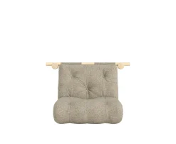 Karup Design Hooked Bäddfotölj Raw Warm Sand 75x200
