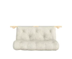 Karup Design Hooked Bäddsoffa Raw Soft Chalk 135x200