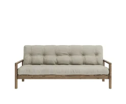 Karup Design Knob Bäddsoffa Brun/Linen 190cm