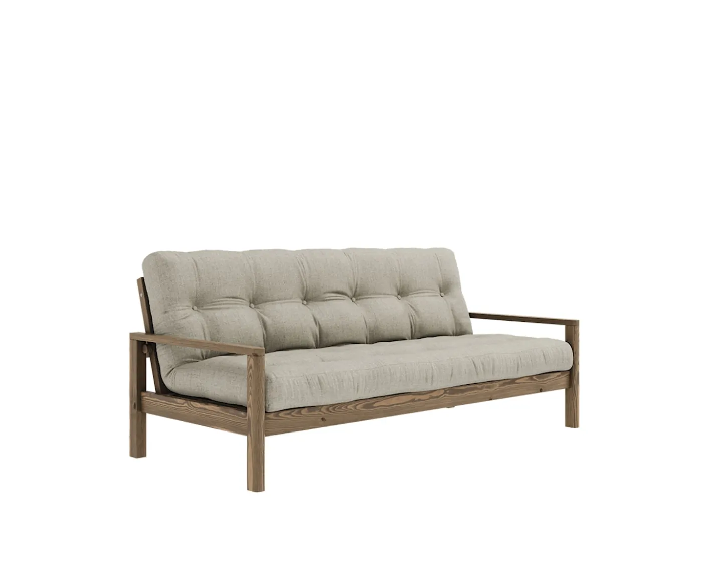 Karup Design Knob Bäddsoffa Brun/Linen 190cm