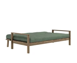 Karup Design Knob Bäddsoffa Brun/Olive Green 190cm