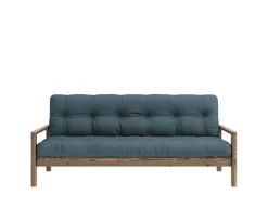 Karup Design Knob Bäddsoffa Brun/Petrol Blue 190cm