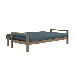 Karup Design Knob Bäddsoffa Brun/Petrol Blue 190cm