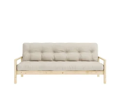 Karup Design Knob Bäddsoffa Natur/Beige 190cm